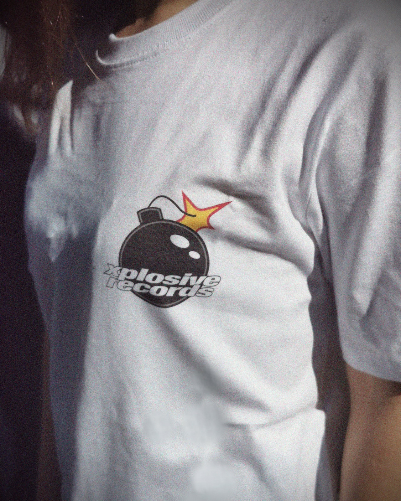 T-SHIRT „Xplosive Records“ (bomb white) | BOSSXPLOSIVE.COM